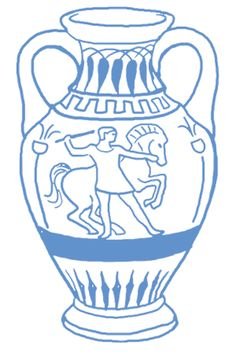 Рисунок Амфоры древней Греции