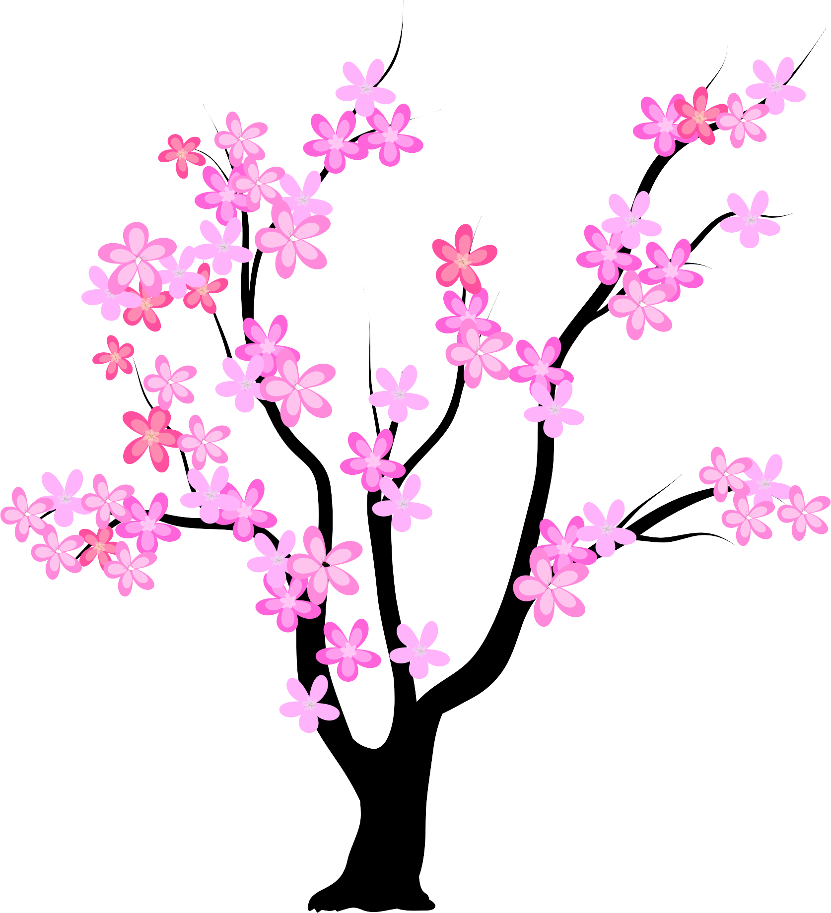 Весеннее дерево. Веточки цветущих деревьев. Сакура дерево нарисованное. Весеннее дерево на белом фоне. Цветущее дерево рисунок
