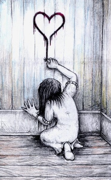 Неразделенная любовь рисунок