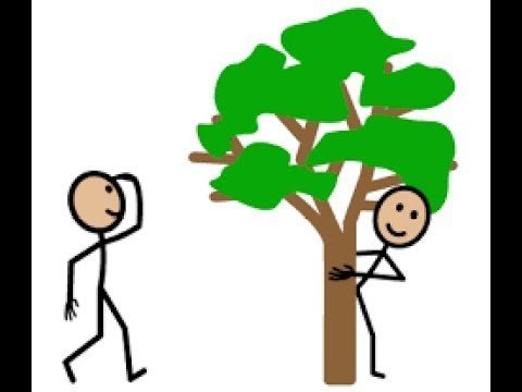 Рисунок на тему ПРЯТКИ