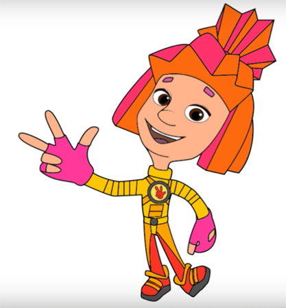 Фиксики рисовать Симка