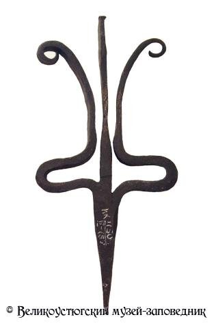 Изображение лучины в русской избе