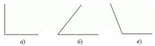 Линии уголки на прозрачном фоне