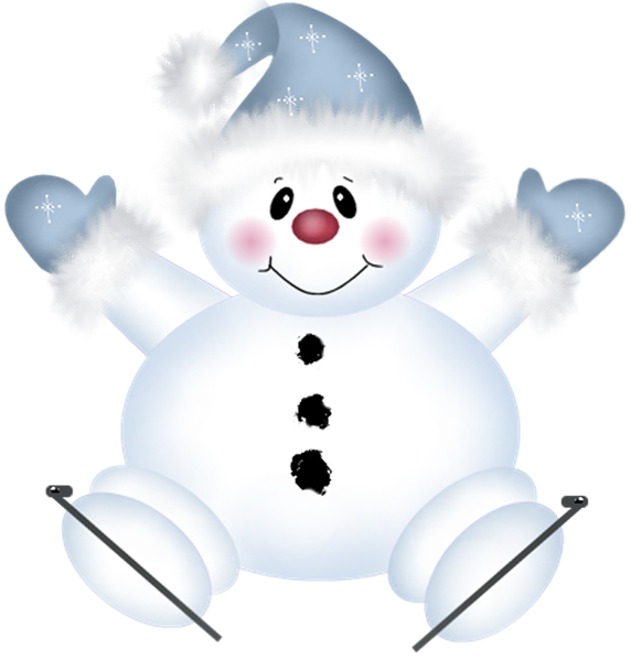 Снеговик снежки на белом фоне