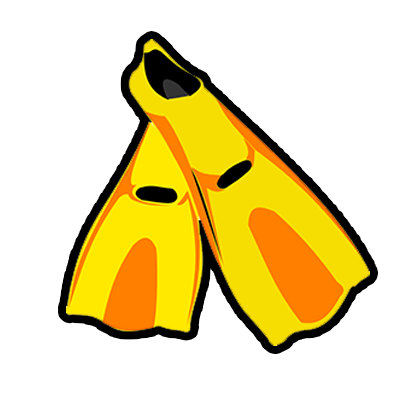 Ласты мультяшная