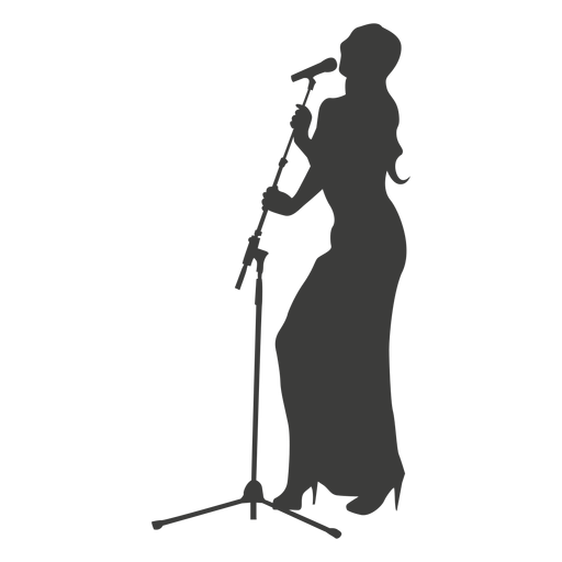 Микрофон силуэт