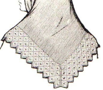 Crochet Shawl схема