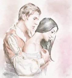 Рисунок к опере Ромео и Джульетта