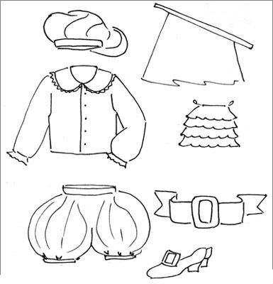 Средневековый трубач