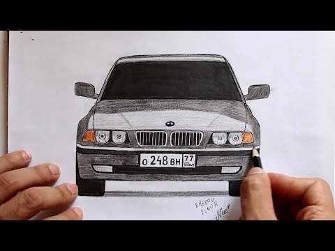 Машины карандашом бумер