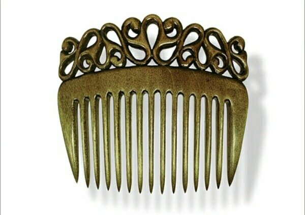 Рисование расческой