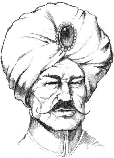 Султан падишах рисунок