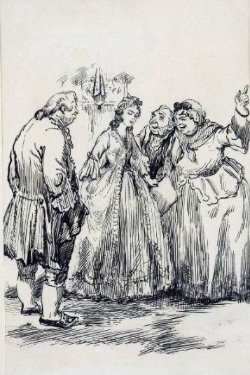 Фонвизин Недоросль иллюстрации