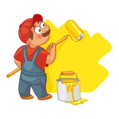 Профессия маляр для детей