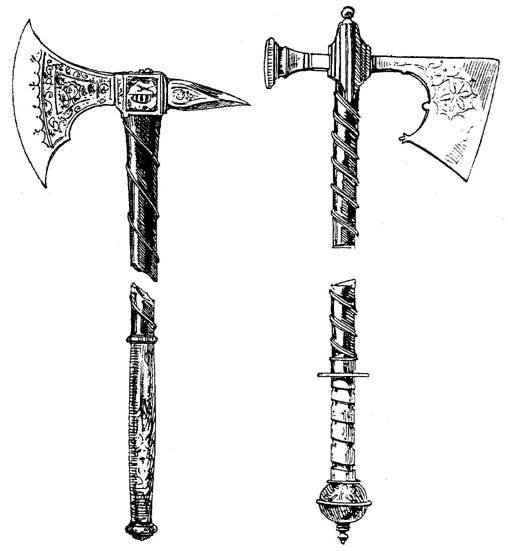 Топорик Клевец Русь боевой