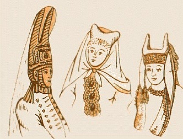 Головные уборы древней Руси Кичка