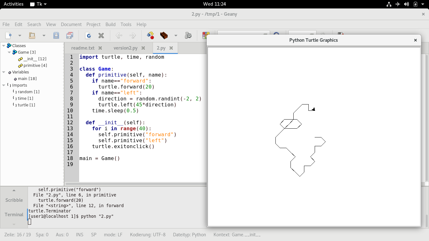 Python рисунок код
