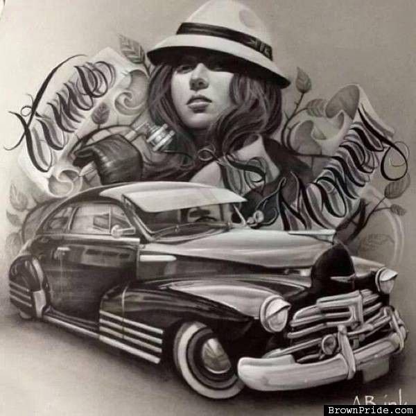 Чикано лоурайдер