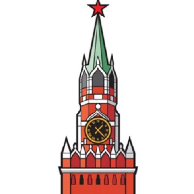 Часы Спасской башни Московского Кремля старые