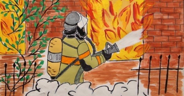 Рисунок на тему МЧС