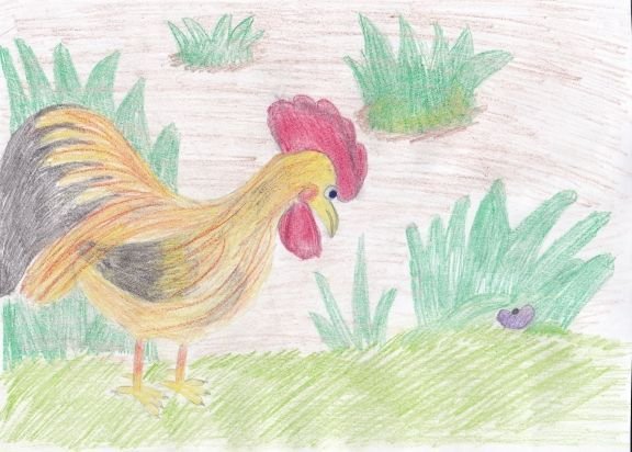 Рисунок к сказке бобовое зернышко