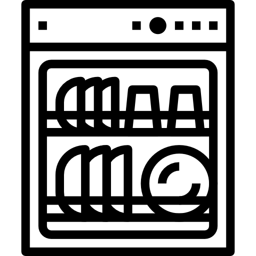 Раскраска посудомоечная машина