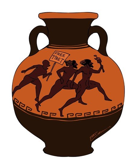 Рисунок Амфоры древней Греции