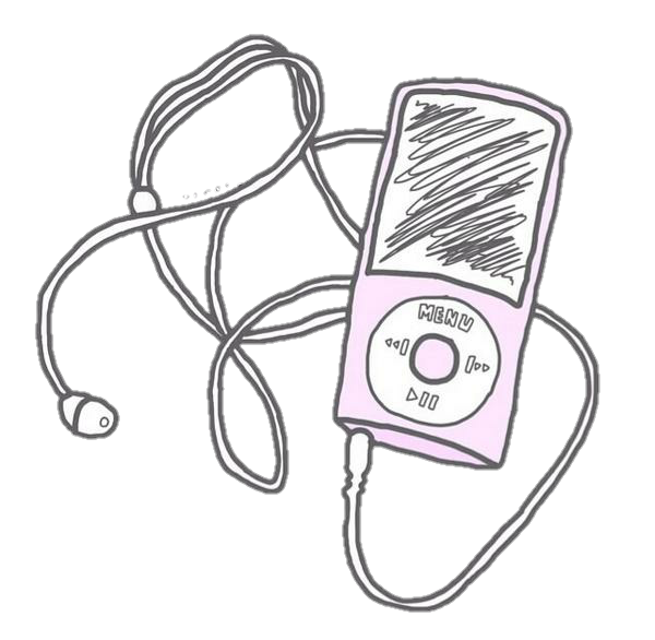 Нарисовать плеер с наушниками