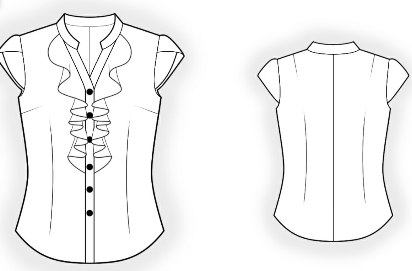 Силуэт блузок. Моделирование блузки. Эскиз блузки женской. Моделирование женской блузки. Моделирование короткого рукава на блузке.
