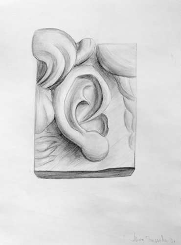 Нос Давида сбоку