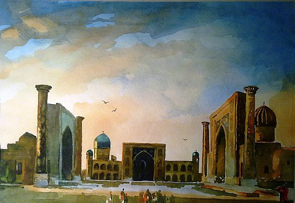 Хама АЛЛОМАЛАР чизилган расмларда