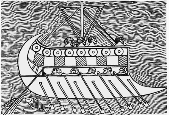 Корабли финикийских мореплавателей