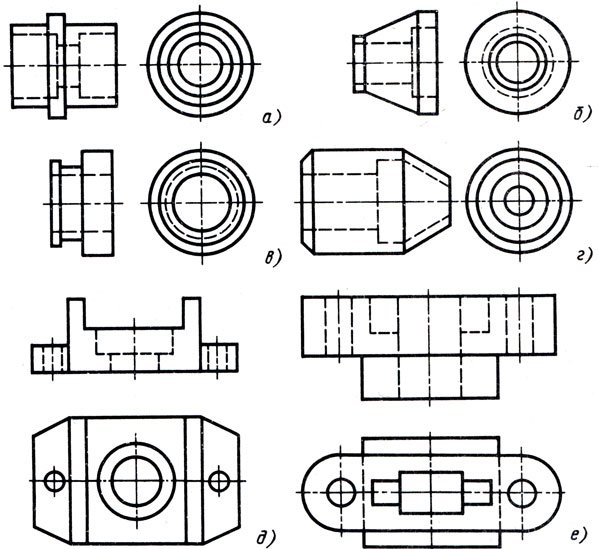 Черчение 8 класс ботвинников гдз чертежи