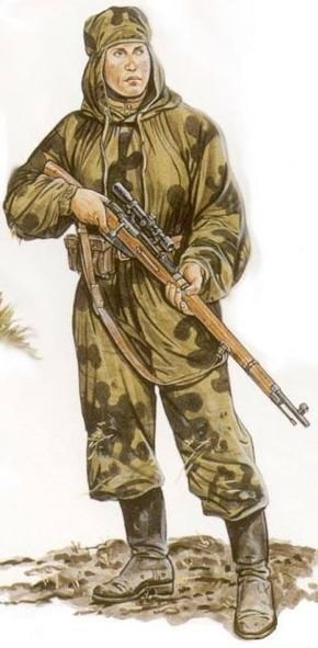 Форма снайпера РККА