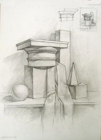 СПБГАСУ рисунок вступительный экзамен