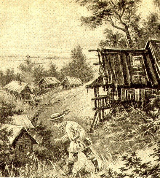 Обломов деревня Обломовка