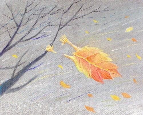 Тютчев листья иллюстрация