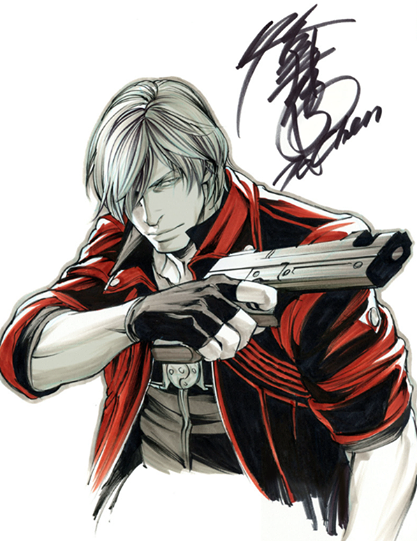 Данте карандашом