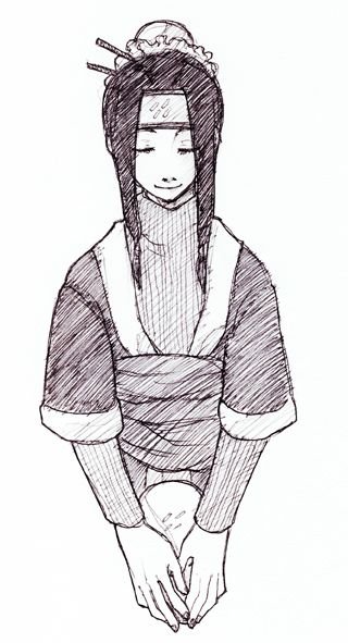 Хаку рисунок Наруто