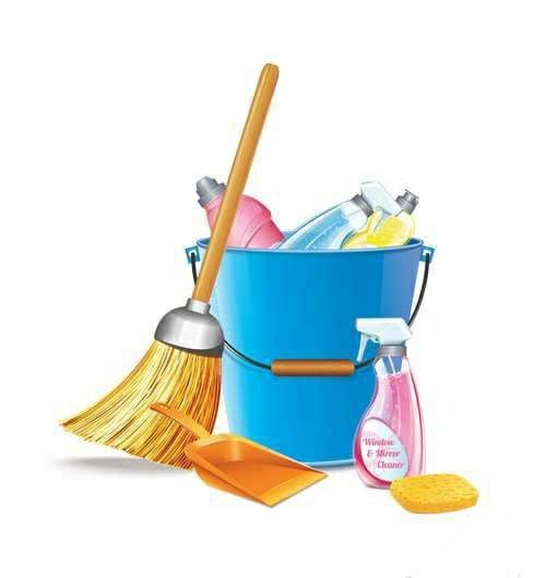 Инвентарь для уборки вектор