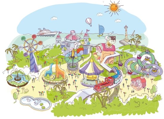 Рисунок Сочи парка