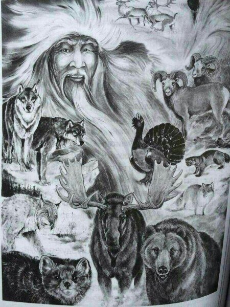 Иннокентий Корякин художник картина "Байанай"