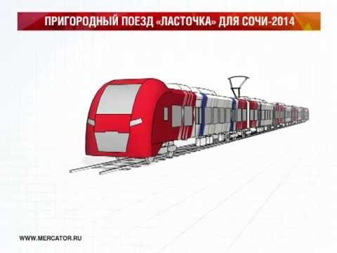 Логотип Ласточка поезд