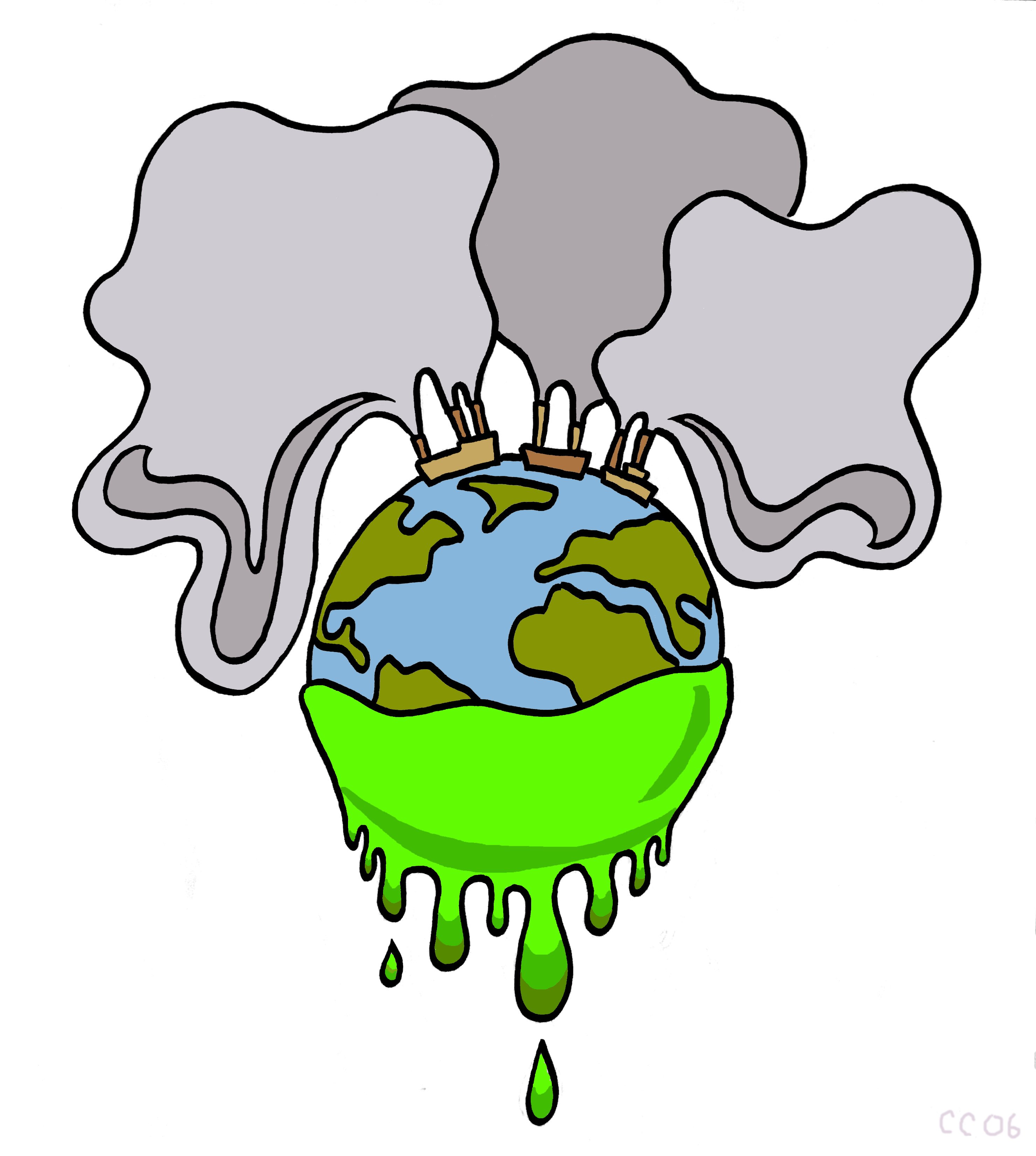 Глобальное потепление иллюстрация