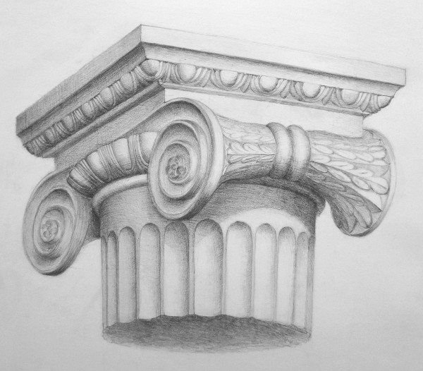 Капитель Ионического ордера