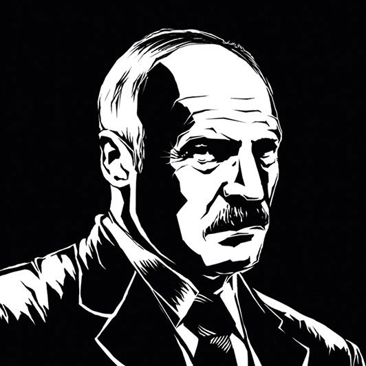 Лукашенко чб