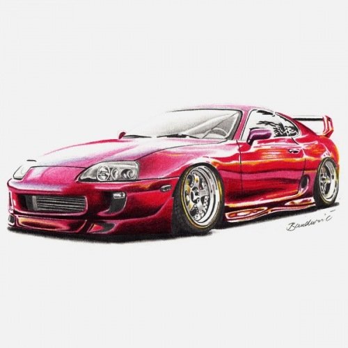 Toyota Supra mk4 Dimensions