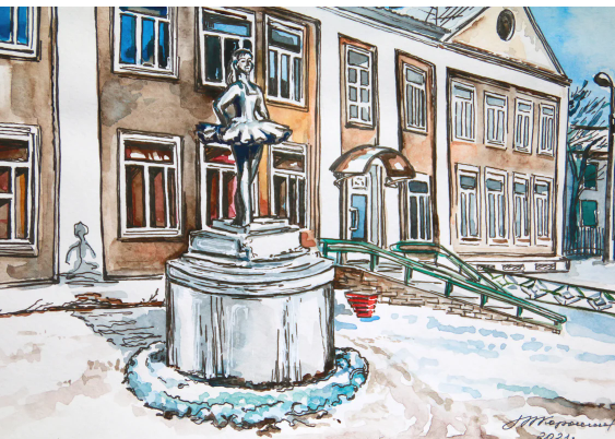 Рисунки города Абакана