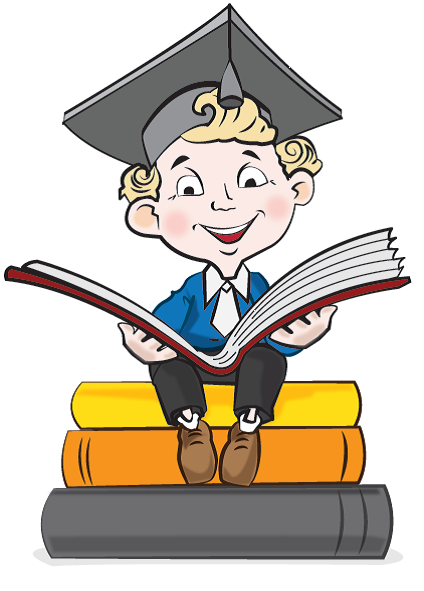 Школьник мультяшный