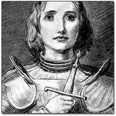 Рисунок Жанны д'АРК